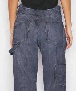 Frame-denim Le Slouch Utility -- Blackwater