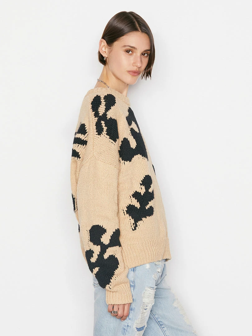 Best reviews of π Frame-denim π© Women Abstract Intarsia Sweater -- Hay Multi π 8 Frame-denim Women Abstract Intarsia Sweater -- Hay Multi