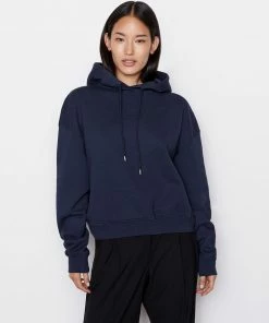 Frame-denim Ilona Oversized Hoodie -- Navy Women
