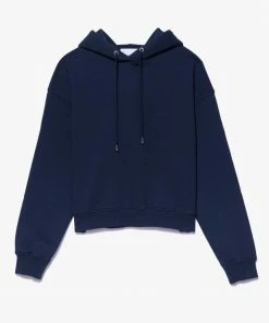 Frame-denim Ilona Oversized Hoodie -- Navy Women