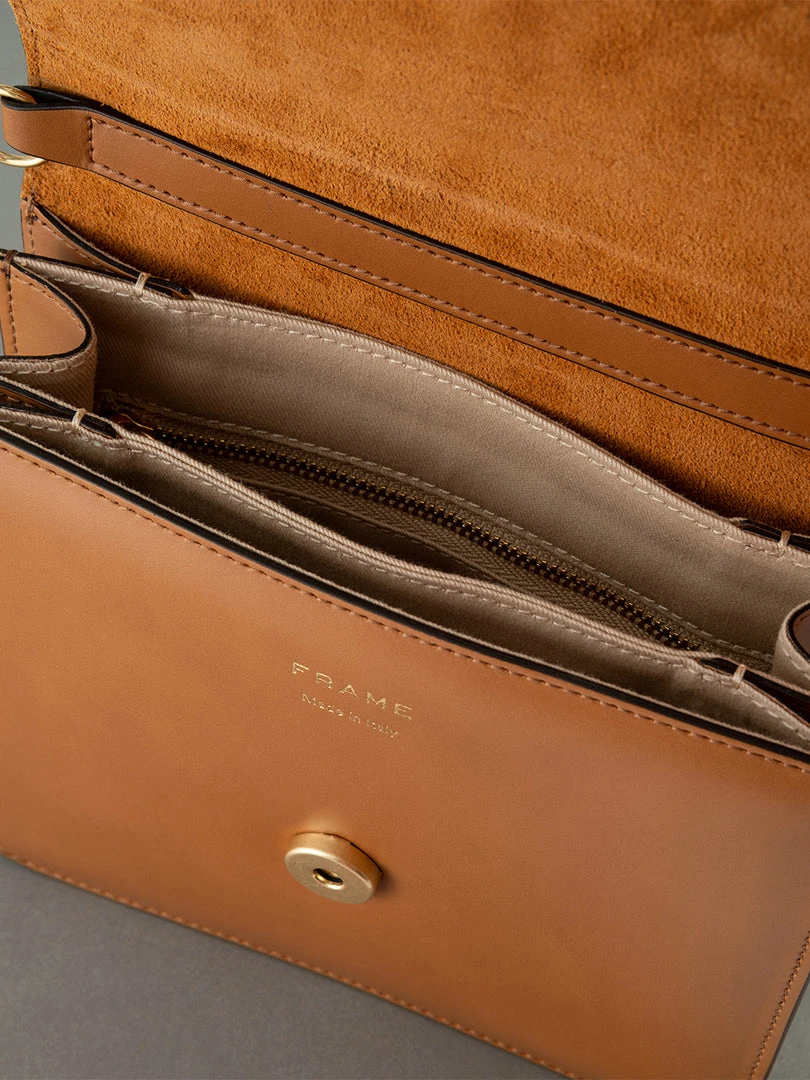 Best Sale 𧨠Frame-denim Le Signature Mini -- Cuoio π 2 Frame-denim Le Signature Mini -- Cuoio