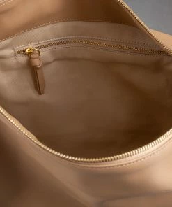 Frame-denim Ilona Two Textured Shoulder Bag -- Tan