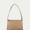 Frame-denim Ilona Two Textured Shoulder Bag -- Tan