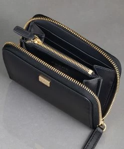 Frame-denim Women Compact Wallet -- Noir