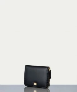 Frame-denim Women Compact Wallet -- Noir