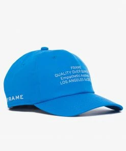 Frame-denim Frame Statement Hat -- Blue