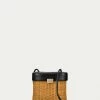 Frame-denim Women Wicker Bag -- Noir