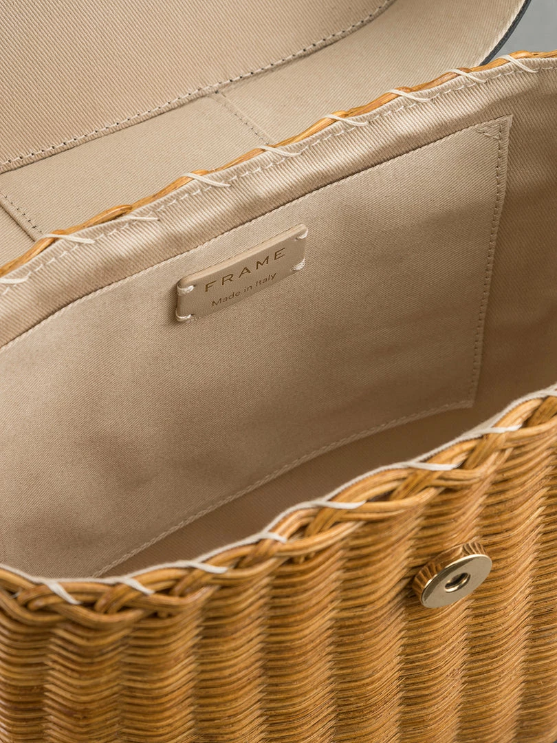 Deals โญ Frame-denim ๐ฉ Women Wicker Bag -- Noir ๐ฅฐ 3 Frame-denim Women Wicker Bag -- Noir