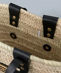 Frame-denim Women Straw Mini -- Noir