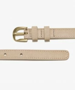 Frame-denim Twist Buckle Belt -- Chalk Women
