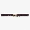 Frame-denim Petit Organic Shape Belt -- Dark Chocolate Women