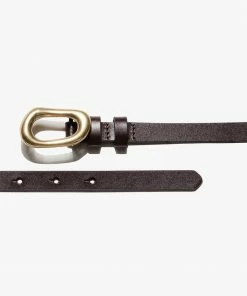 Frame-denim Petit Organic Shape Belt -- Dark Chocolate Women