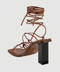 Frame-denim Women Le Doheny Sandal -- Tobacco