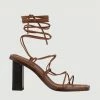 Frame-denim Women Le Doheny Sandal -- Tobacco