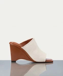 Frame-denim Le Naomi Mule -- Natural Women