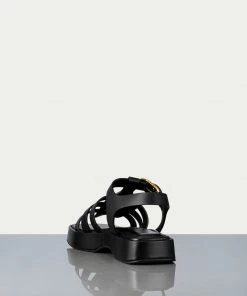 Frame-denim Le Fisherman Sandal -- Noir Women