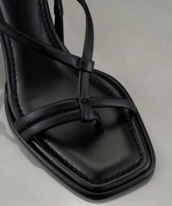 Frame-denim Le Addison Sandal -- Noir Women