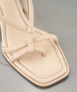 Frame-denim Le Addison Sandal -- Oatmeal