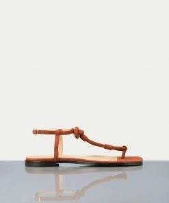 Frame-denim Women Le Lunit Sandal -- Brick