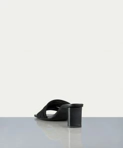 Frame-denim Le Tonga Mule -- Noir