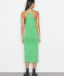 Frame-denim Women Cami Dress -- Grass Green