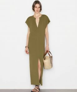 Frame-denim Le Slit Muscle Dress -- Surplus