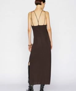 Frame-denim Delicate Knot Dress -- Americano