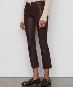 Outlet π Frame-denim Leather Le Crop Mini Boot -- Espresso π© Women π 6 Frame-denim Leather Le Crop Mini Boot -- Espresso Women