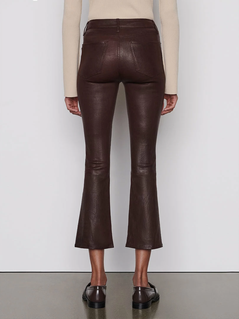 Outlet π Frame-denim Leather Le Crop Mini Boot -- Espresso π© Women π 4 Frame-denim Leather Le Crop Mini Boot -- Espresso Women