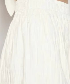 Promo π Frame-denim π© Women Pleated Leather Short -- Bone π― 10 Frame-denim Women Pleated Leather Short -- Bone