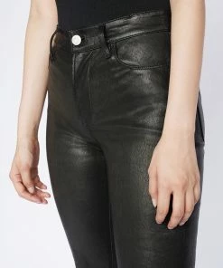 Frame-denim Le High Straight -- Noir