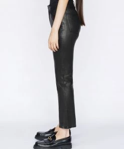 Frame-denim Le High Straight -- Noir