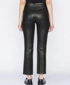 Frame-denim Le High Straight -- Noir