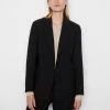 Frame-denim Ilona Oversized Blazer -- Noir Women