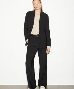 Frame-denim Ilona Oversized Blazer -- Noir Women