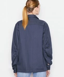Frame-denim Utility Jacket -- Navy