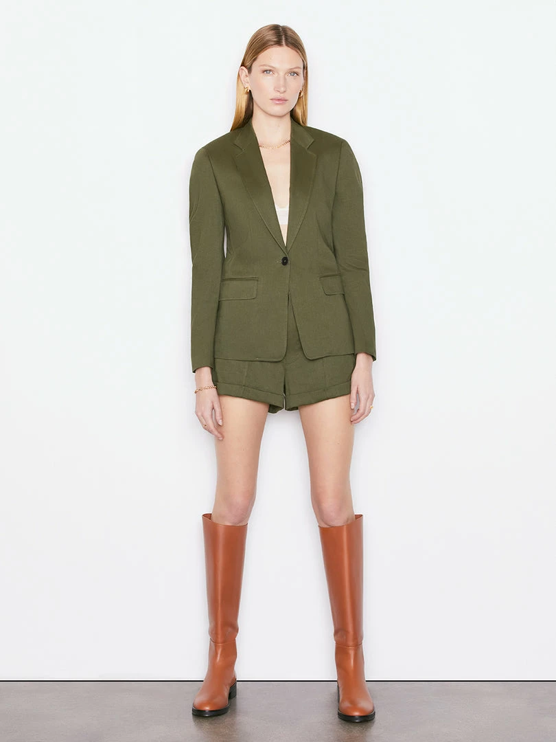 Cheap 𧨠Frame-denim π© Women Classic Blazer -- Fatigue π 2 Frame-denim Women Classic Blazer -- Fatigue