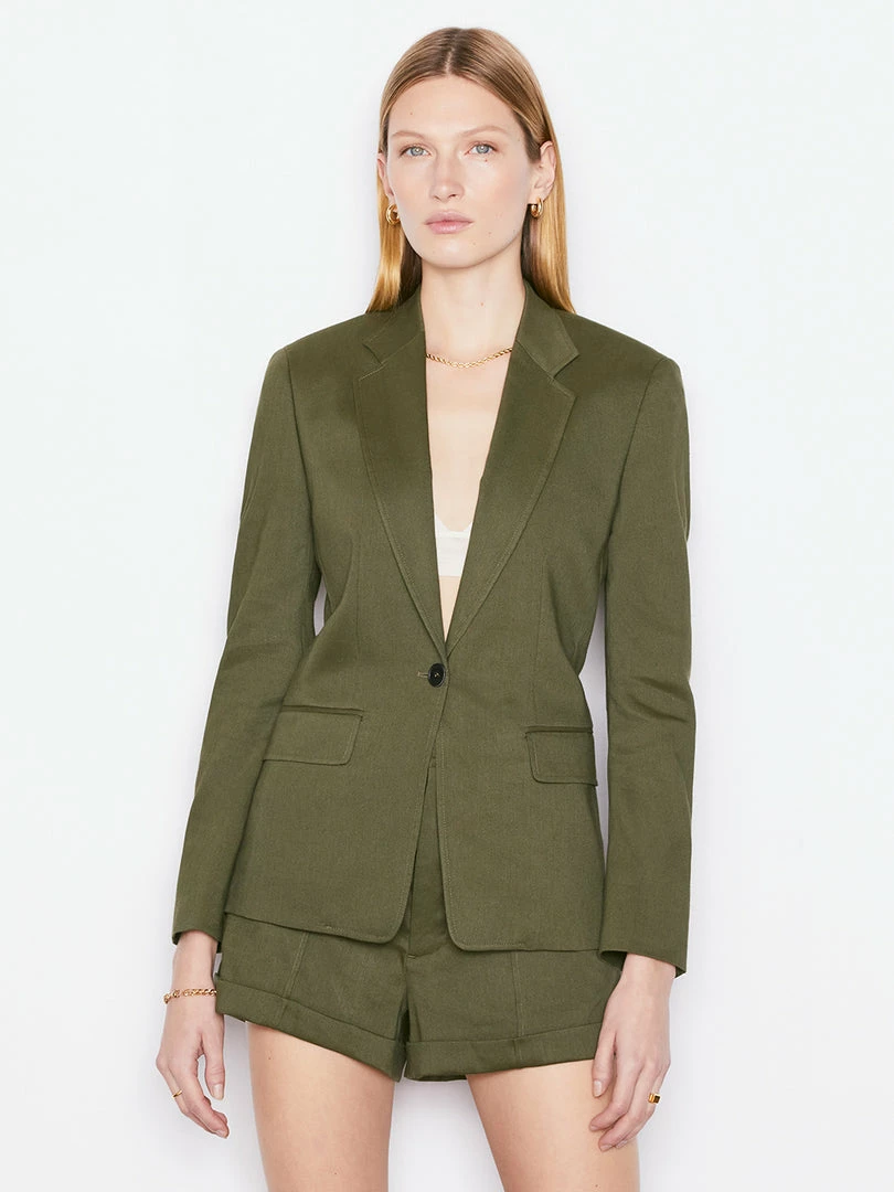 Cheap 𧨠Frame-denim π© Women Classic Blazer -- Fatigue π 1 Frame-denim Women Classic Blazer -- Fatigue