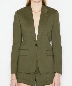 Cheap 𧨠Frame-denim π© Women Classic Blazer -- Fatigue π 6 Frame-denim Women Classic Blazer -- Fatigue