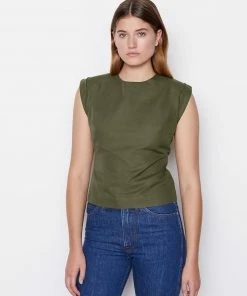 Frame-denim Lace Back Top -- Surplus Women