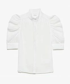 Frame-denim Gillian Top -- Blanc Women