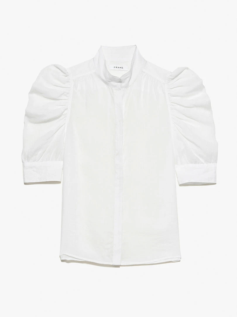 Buy โ Frame-denim Gillian Top -- Blanc ๐ฉ Women โ 2 Frame-denim Gillian Top -- Blanc Women