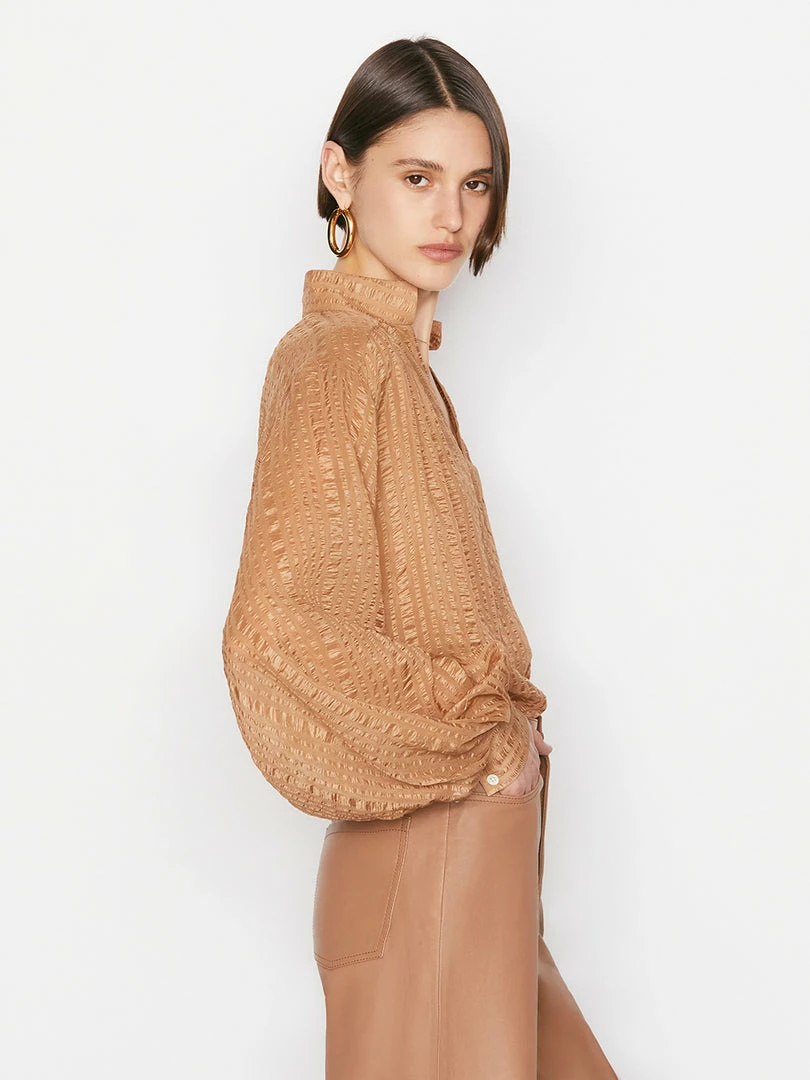 Coupon ๐งจ Frame-denim ๐ฉ Women Kaftan Popover -- Latte โ 5 Frame-denim Women Kaftan Popover -- Latte