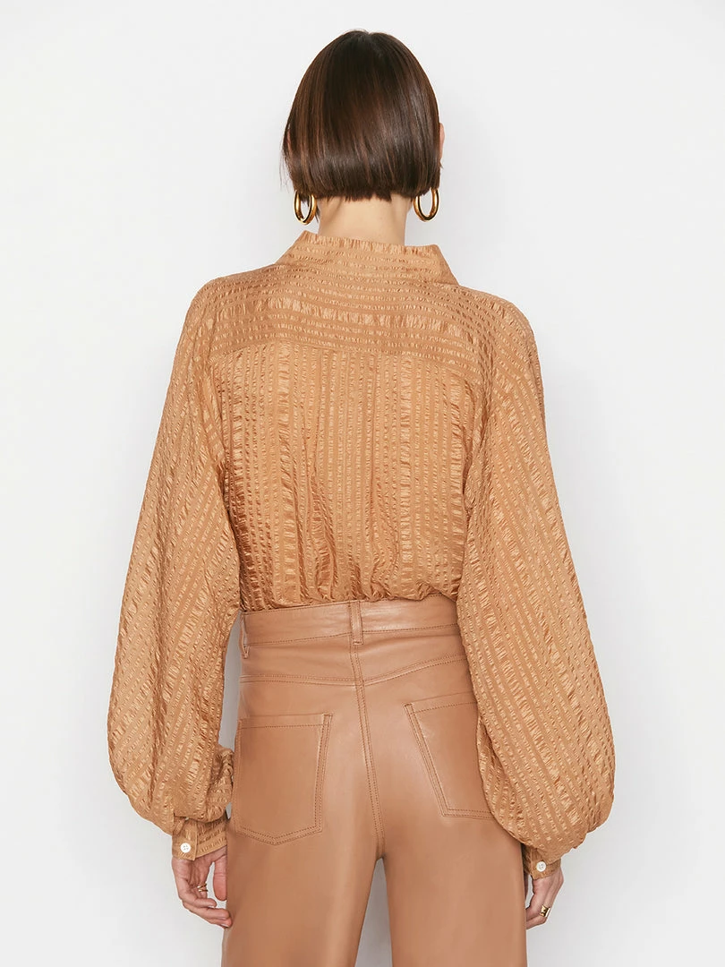 Coupon ๐งจ Frame-denim ๐ฉ Women Kaftan Popover -- Latte โ 8 Frame-denim Women Kaftan Popover -- Latte