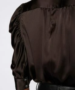 Top 10 โ๏ธ Frame-denim ๐ฉ Women Gillian Top -- Americano ๐คฉ 10 Frame-denim Women Gillian Top -- Americano