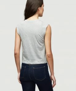Budget π Frame-denim Le High Rise Muscle Tee -- Gris Heather βοΈ 7 Frame-denim Le High Rise Muscle Tee -- Gris Heather