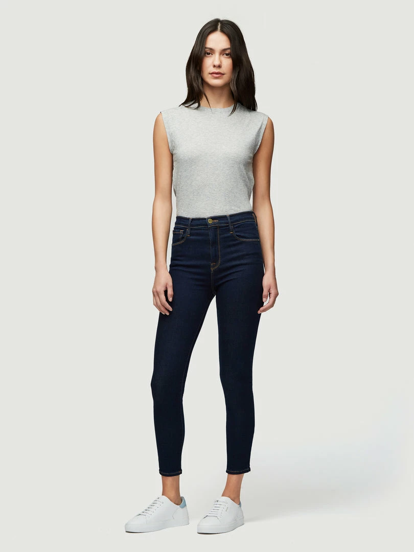 Budget π Frame-denim Le High Rise Muscle Tee -- Gris Heather βοΈ 4 Frame-denim Le High Rise Muscle Tee -- Gris Heather