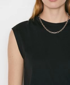 Best reviews of π Frame-denim Le Mid Rise Muscle Tee -- Noir π© Women π 8 Frame-denim Le Mid Rise Muscle Tee -- Noir Women