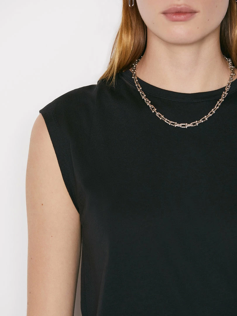 Best reviews of π Frame-denim Le Mid Rise Muscle Tee -- Noir π© Women π 3 Frame-denim Le Mid Rise Muscle Tee -- Noir Women