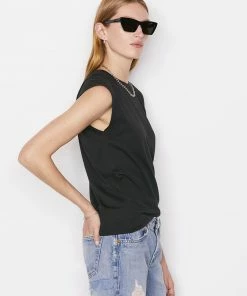 Best reviews of π Frame-denim Le Mid Rise Muscle Tee -- Noir π© Women π 11 Frame-denim Le Mid Rise Muscle Tee -- Noir Women